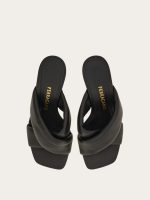 Ferragamo Padded sandal with Gancini heel - Image 4